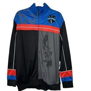 My Philippines Track Jacket XL Black Blue Full‎ Zip